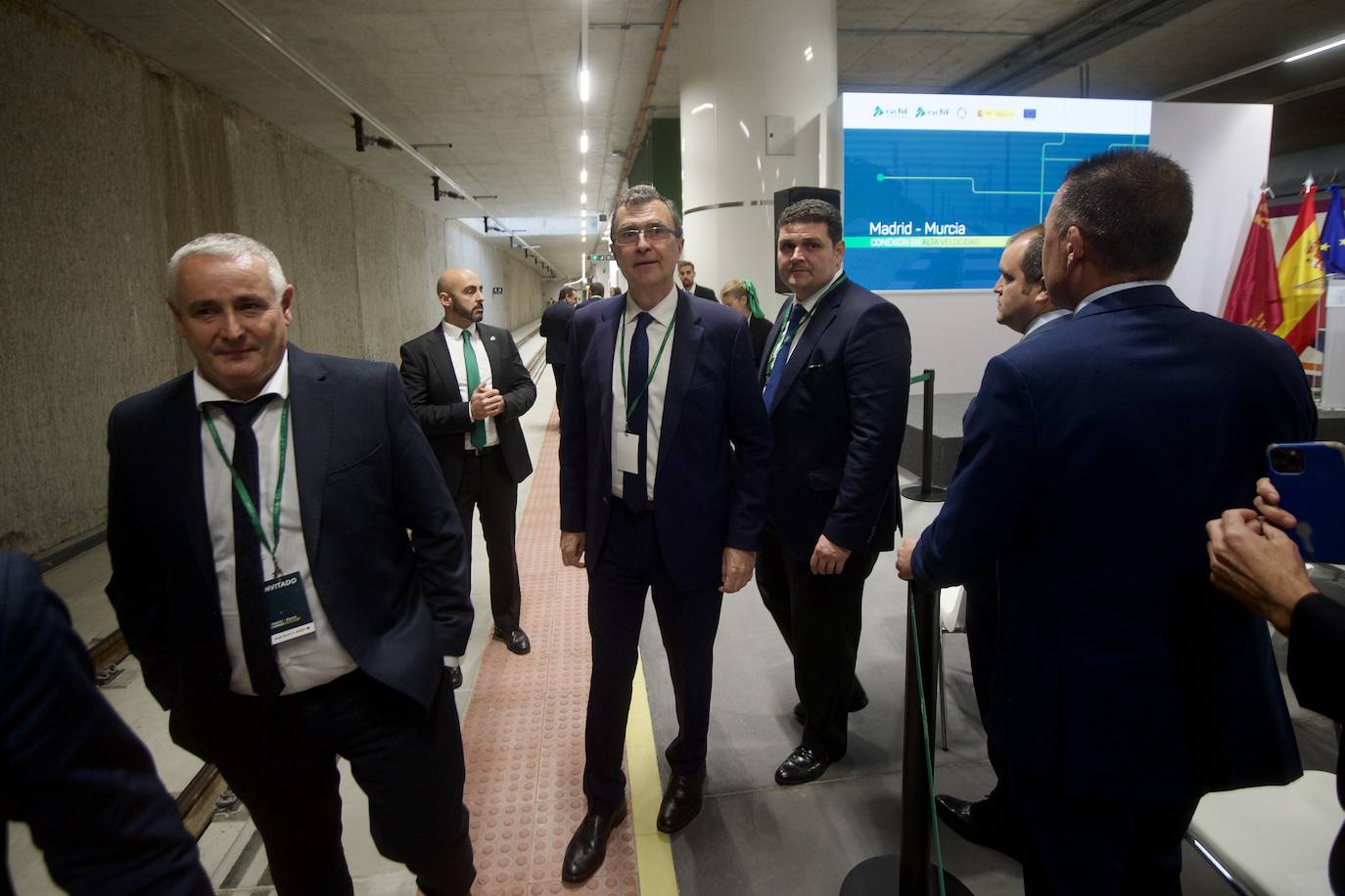 Fotos: Acto de inauguración del AVE Madrid-Murcia