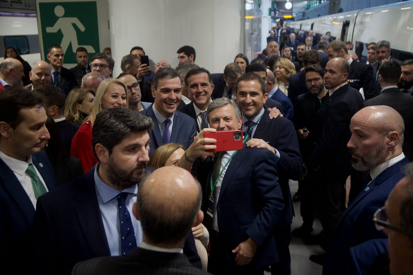 Fotos: Acto de inauguración del AVE Madrid-Murcia