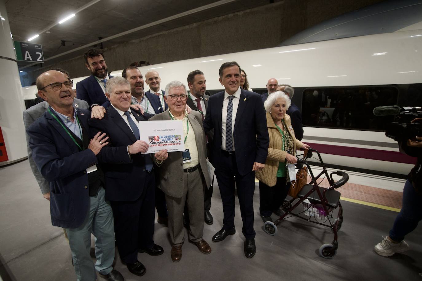 Fotos: Acto de inauguración del AVE Madrid-Murcia