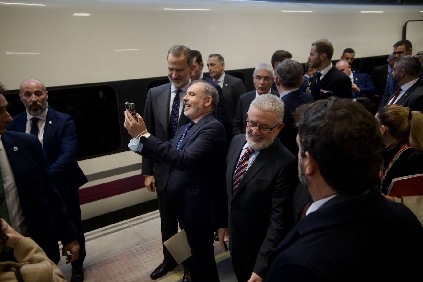 Fotos: Acto de inauguración del AVE Madrid-Murcia