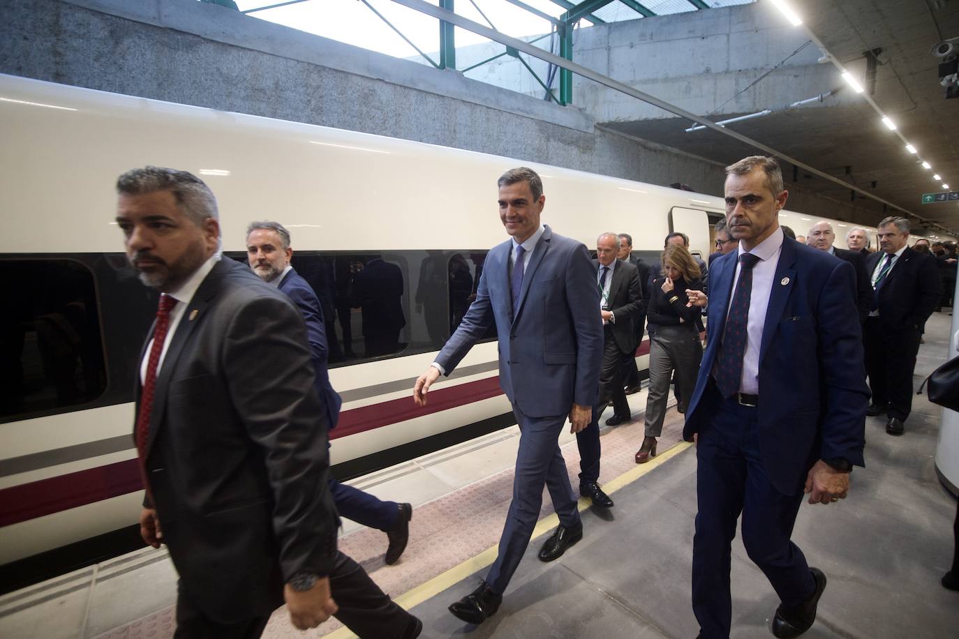 Fotos: Acto de inauguración del AVE Madrid-Murcia