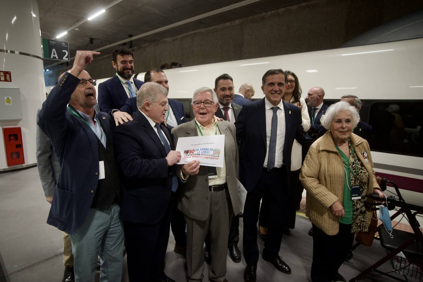 Fotos: Acto de inauguración del AVE Madrid-Murcia