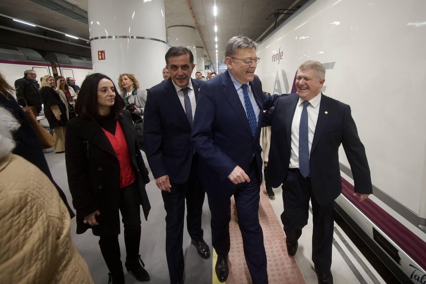 Fotos: Acto de inauguración del AVE Madrid-Murcia