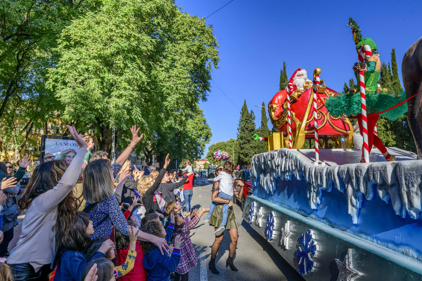 Fotos: El desfile de Papá Noel en Murcia, en imágenes
