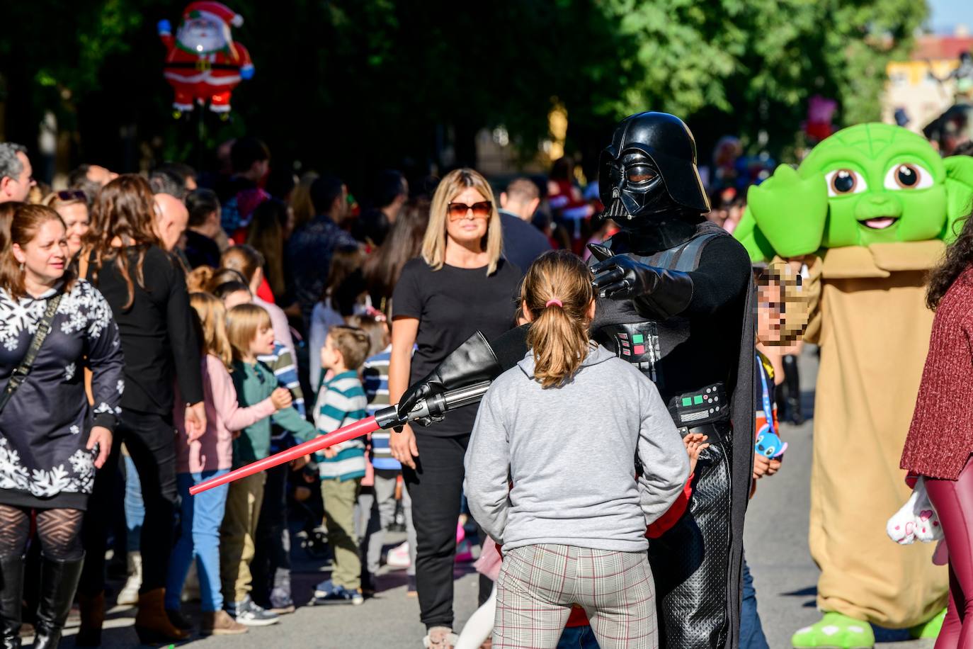 Fotos: El desfile de Papá Noel en Murcia, en imágenes