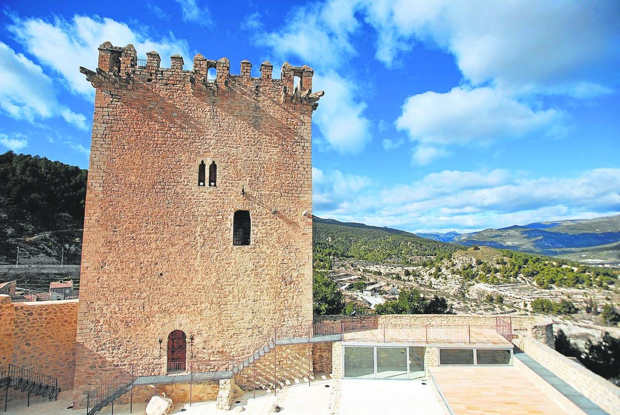 Torre de Homenaje de la fortaleza de Moratalla, en una fotografía de archivo. 