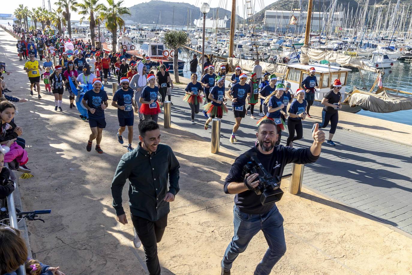 Fotos: Las imágenes de la carrera de la San Silvestre de Cartagena 2022