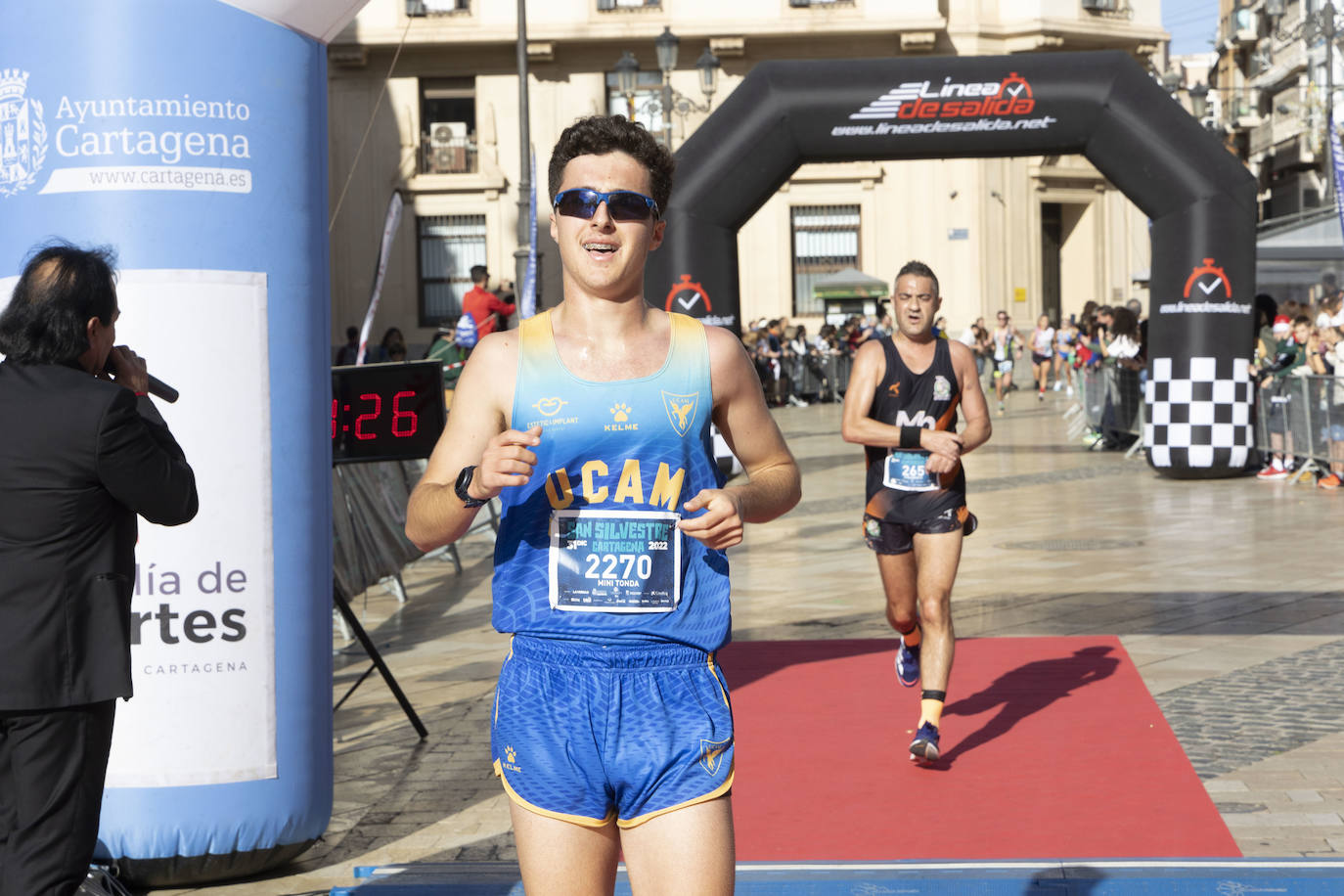 Fotos: Las imágenes de la carrera de la San Silvestre de Cartagena 2022