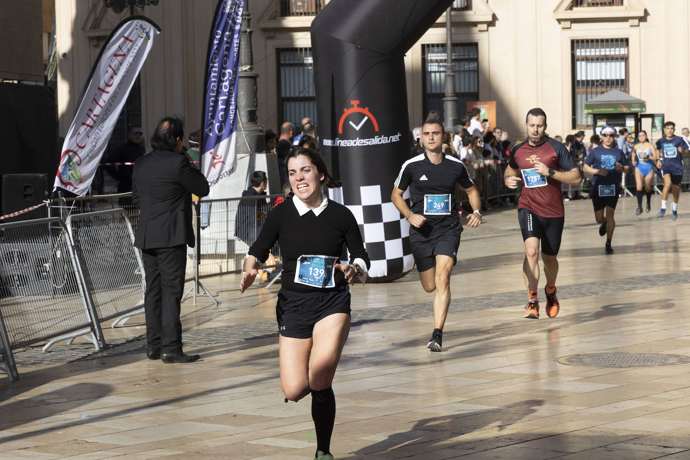 Fotos: Las imágenes de la carrera de la San Silvestre de Cartagena 2022