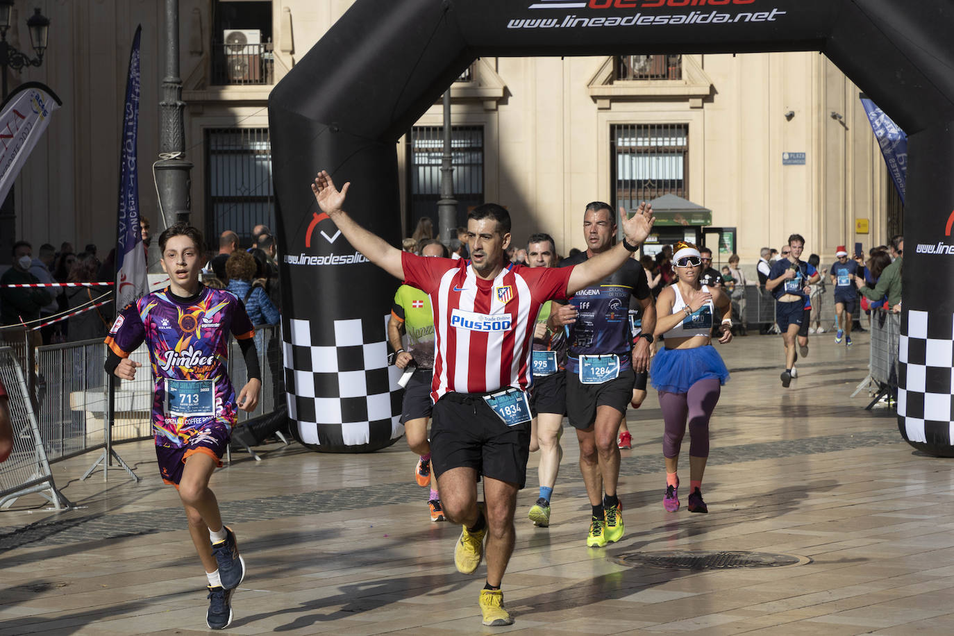 Fotos: Las imágenes de la carrera de la San Silvestre de Cartagena 2022