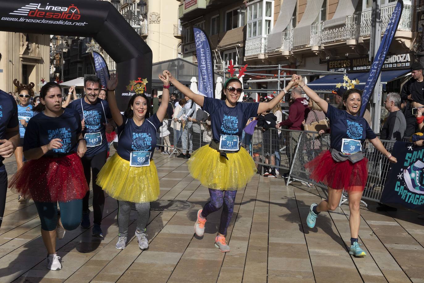 Fotos: Las imágenes de la carrera de la San Silvestre de Cartagena 2022