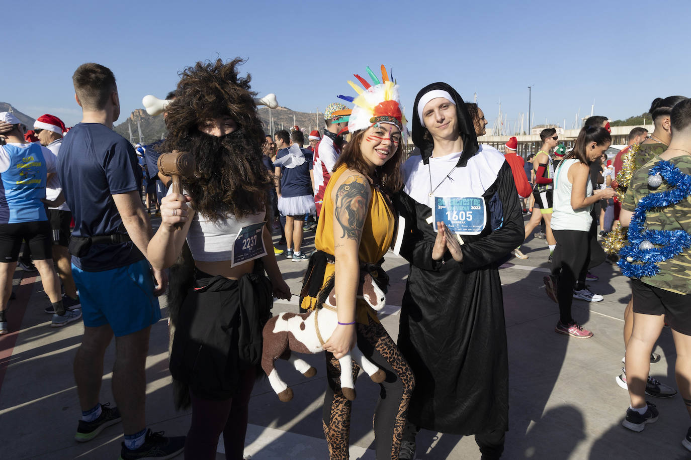 Fotos: Los disfraces de la San Silvestre de Cartagena 2022