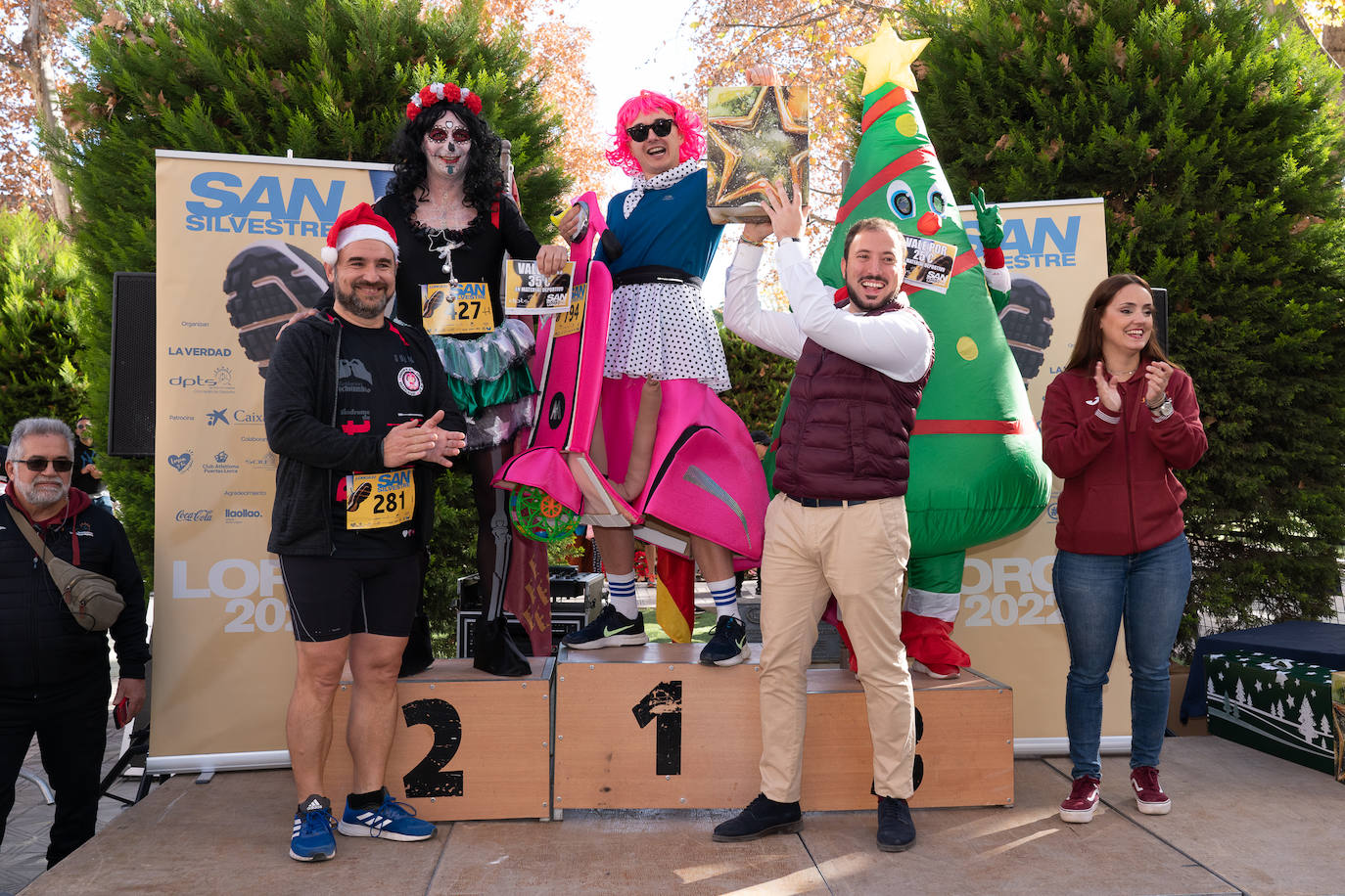 Fotos: El podio de la San Silvestre de Lorca 2022, en imágenes