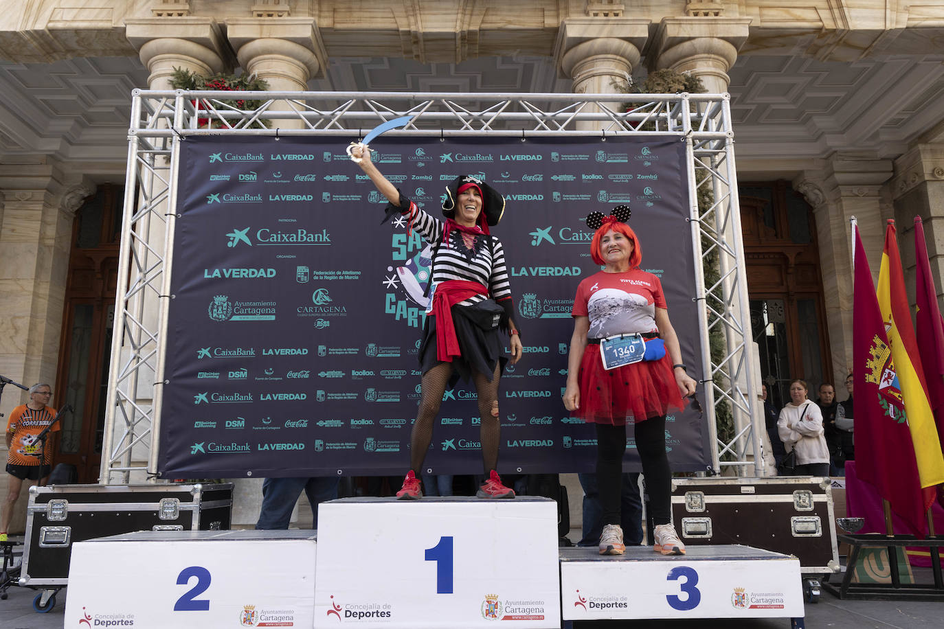 Fotos: El podio de la San Silvestre de Cartagena 2022