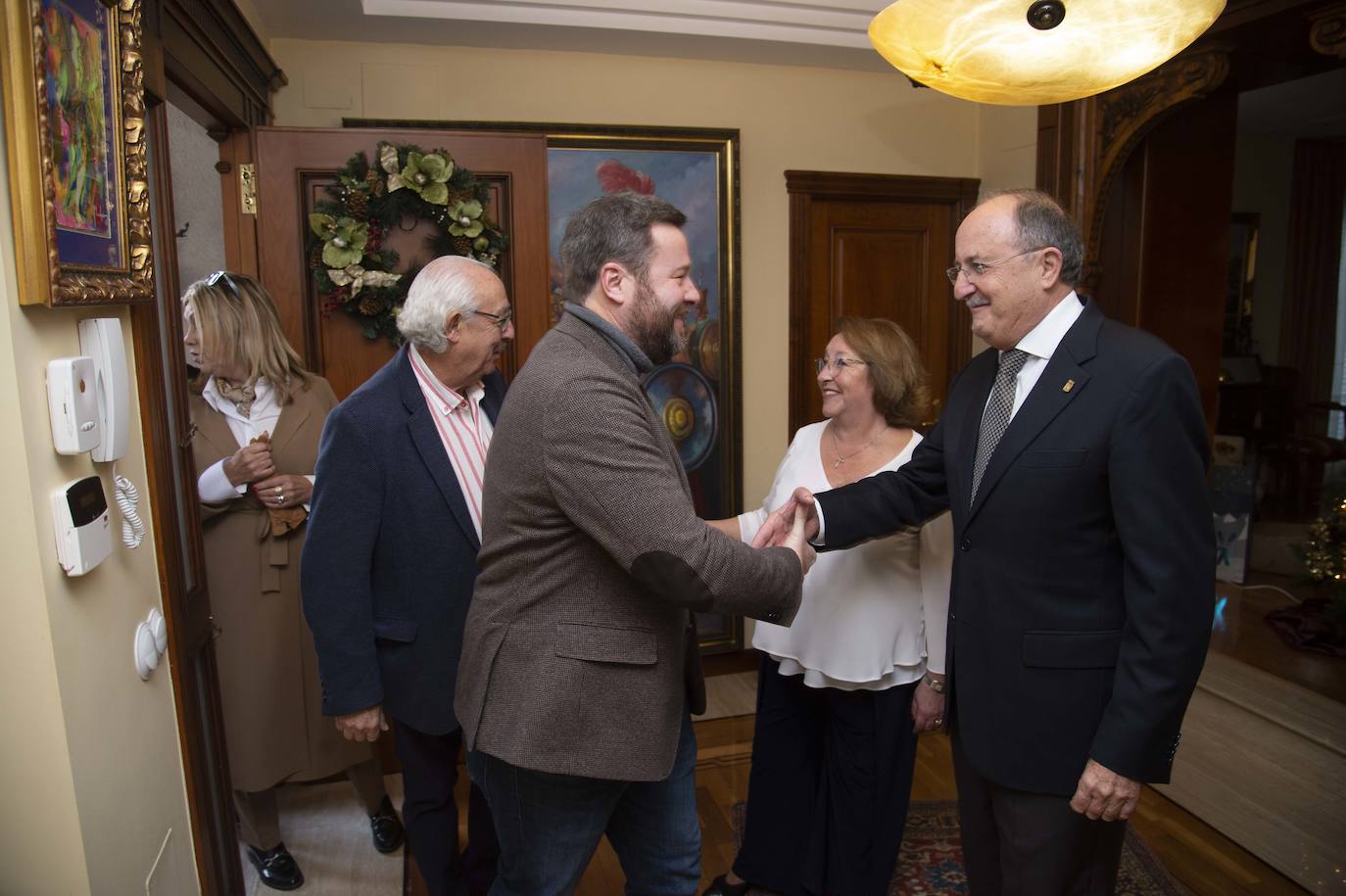 Fotos: Brindis de Nochevieja de Tomás Martínez Pagán