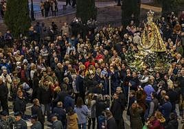 La llegada de la Morenica a la Catedral de Murcia, en imágenes