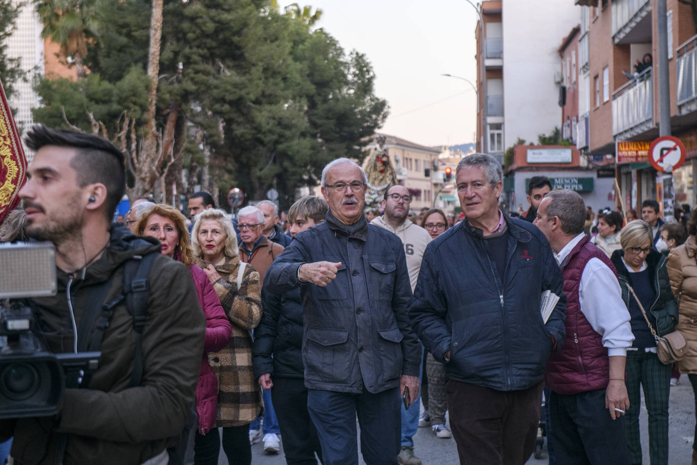 La llegada de la Morenica a la Catedral de Murcia, en imágenes