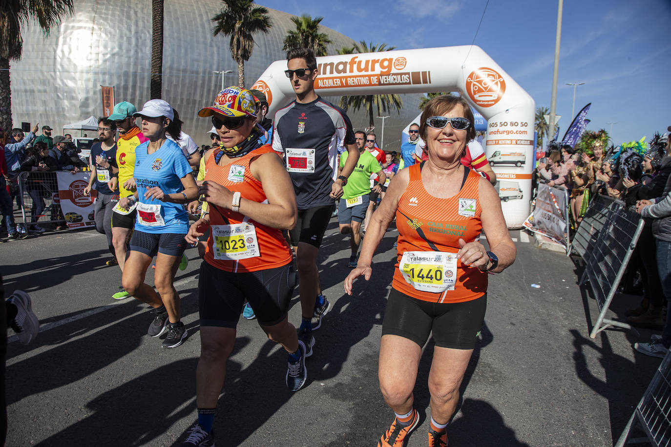 La Media Maratón de Cartagena, en imágenes