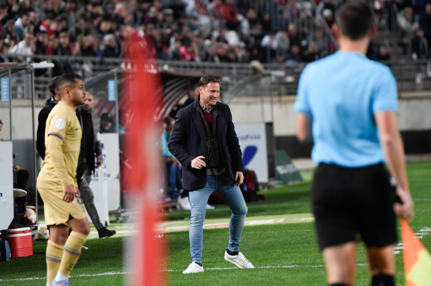 Las imágenes del Real Murcia-Barça B (1-1)