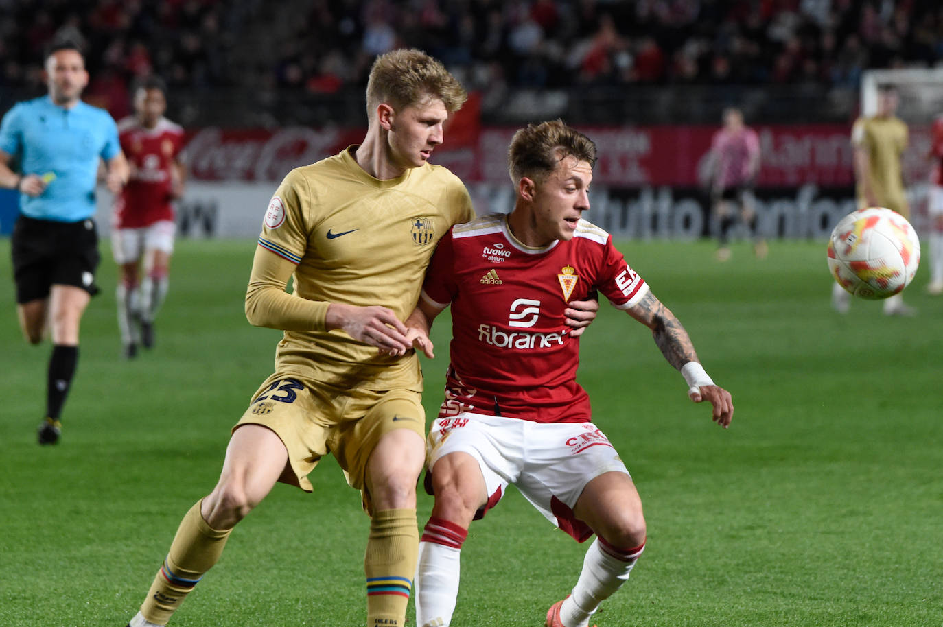 Las imágenes del Real Murcia-Barça B (1-1)