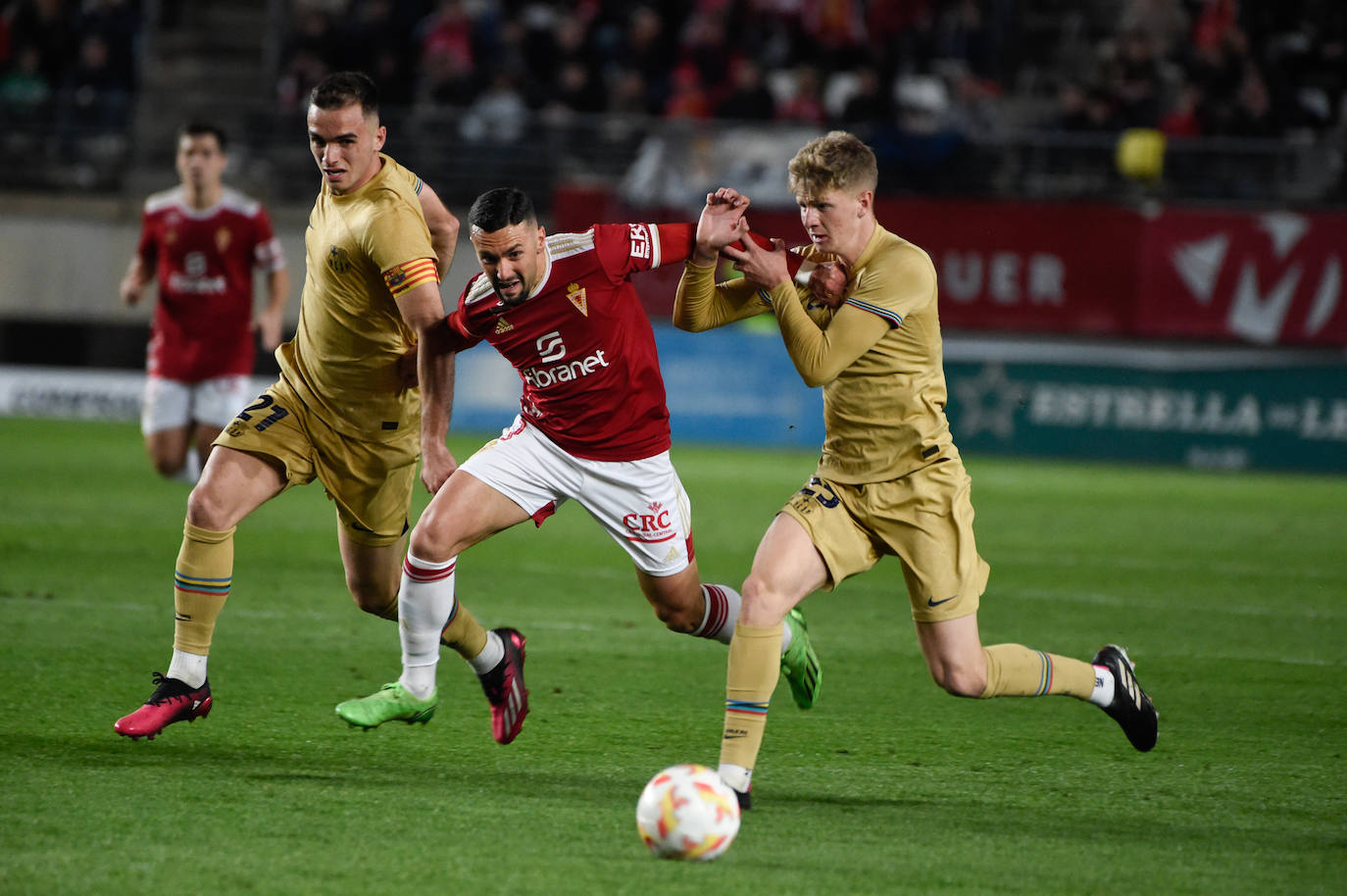 Las imágenes del Real Murcia-Barça B (1-1)