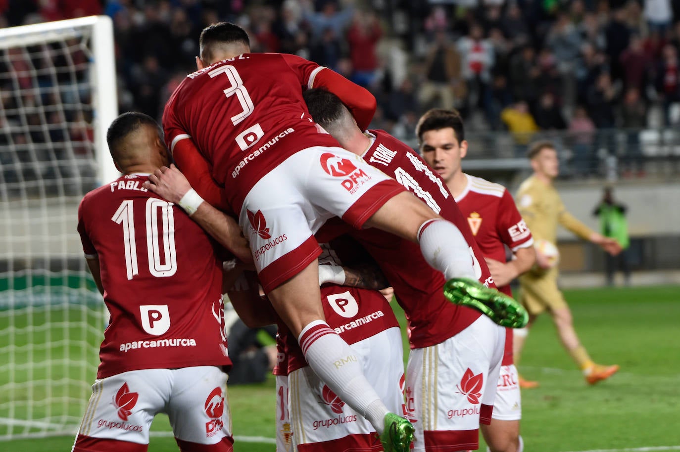 Las imágenes del Real Murcia-Barça B (1-1)