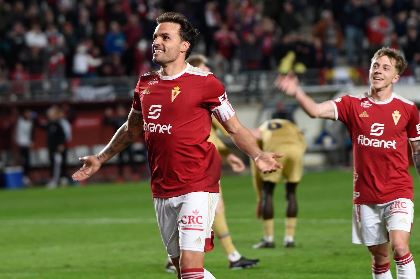 Las imágenes del Real Murcia-Barça B (1-1)