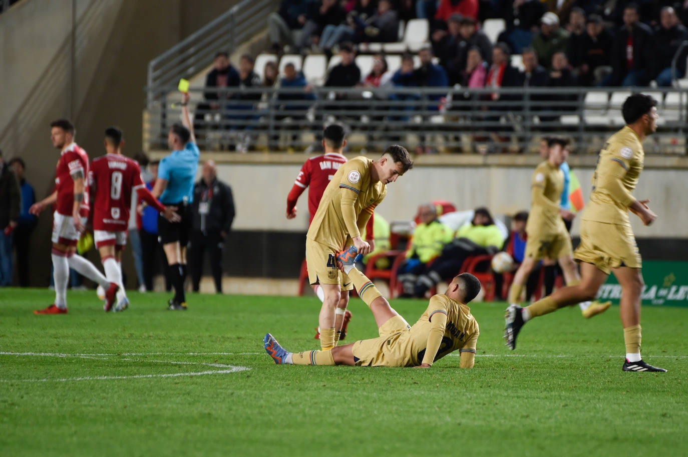 Las imágenes del Real Murcia-Barça B (1-1)