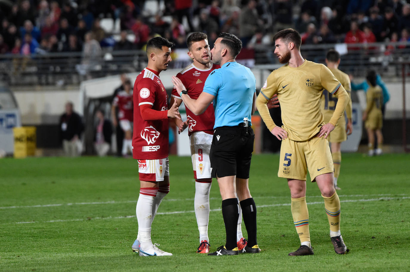 Las imágenes del Real Murcia-Barça B (1-1)