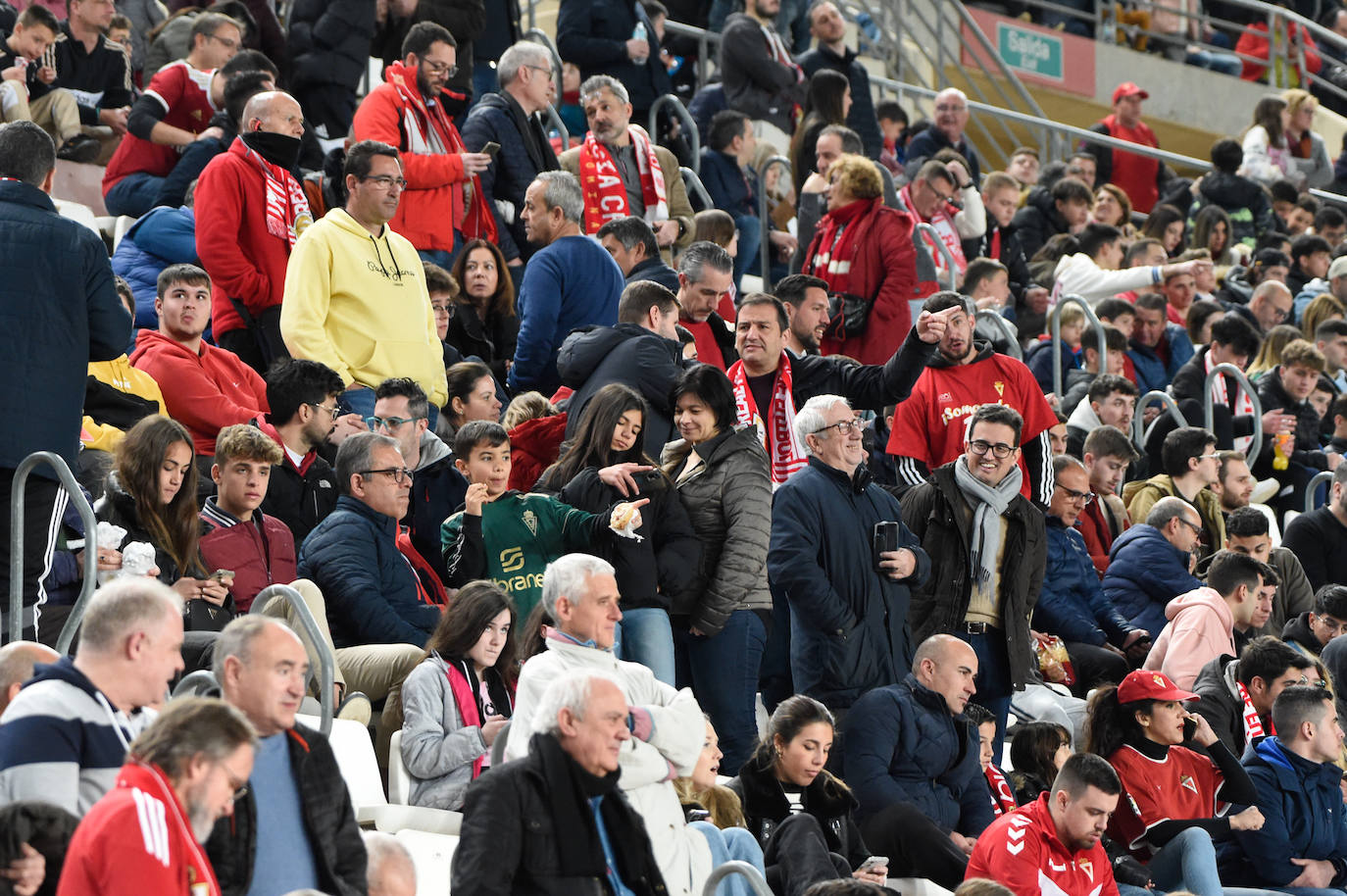Las imágenes del Real Murcia-Barça B (1-1)