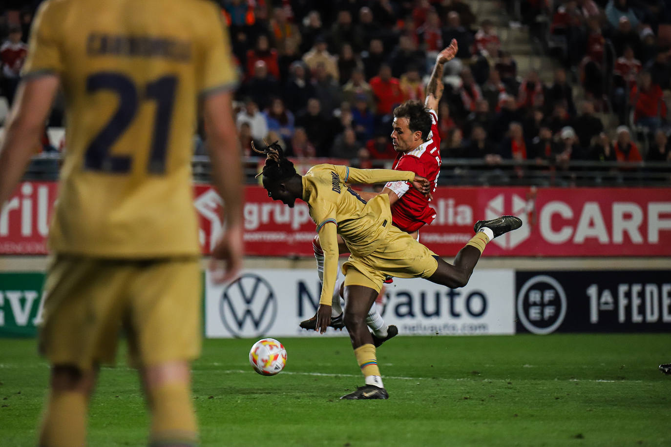 Las imágenes del Real Murcia-Barça B (1-1)