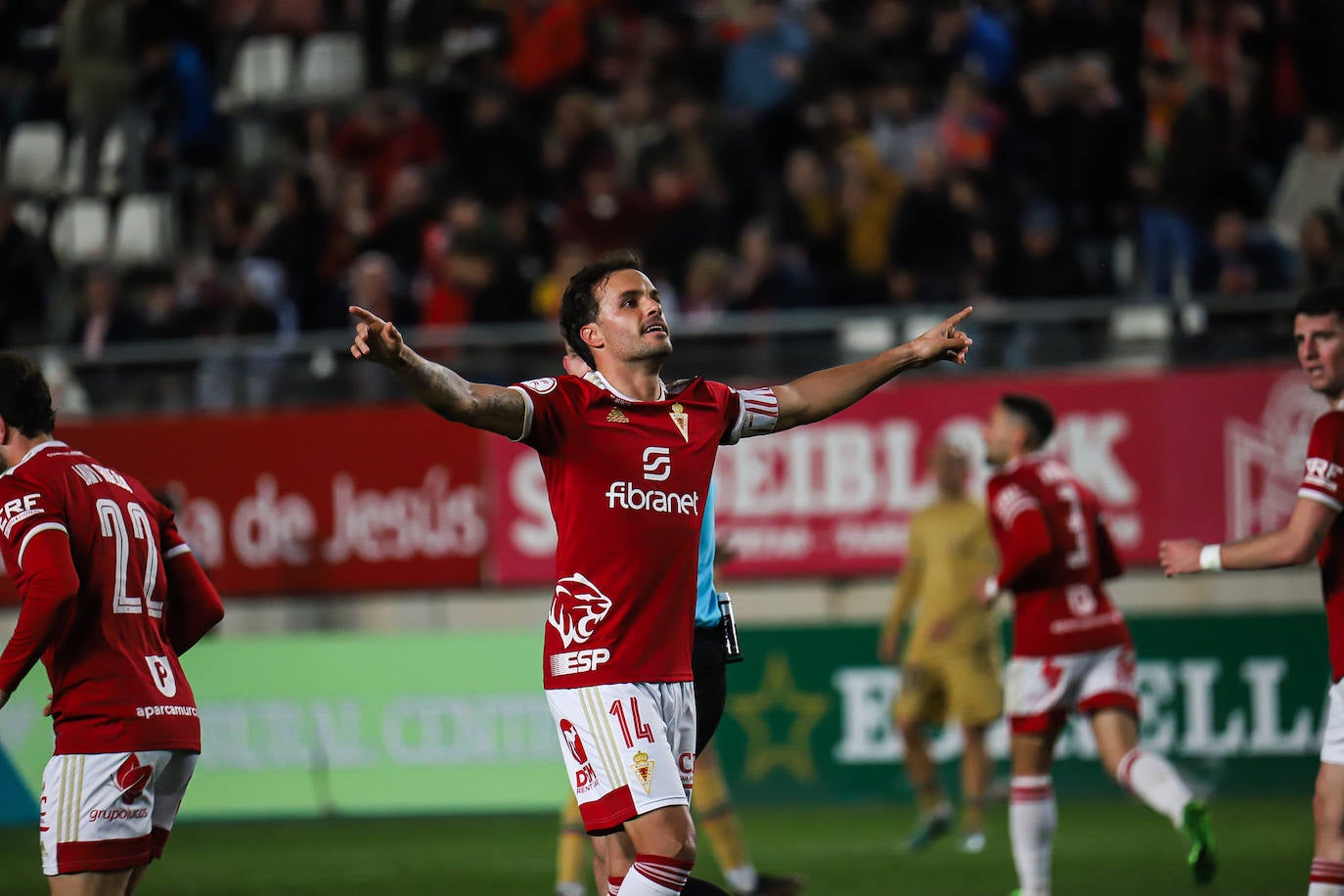 Las imágenes del Real Murcia-Barça B (1-1)