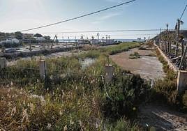 Instalaciones del Camping Caravaning Calarreona, en una fotografía tomada el viernes.