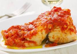 Bacalao entomatado