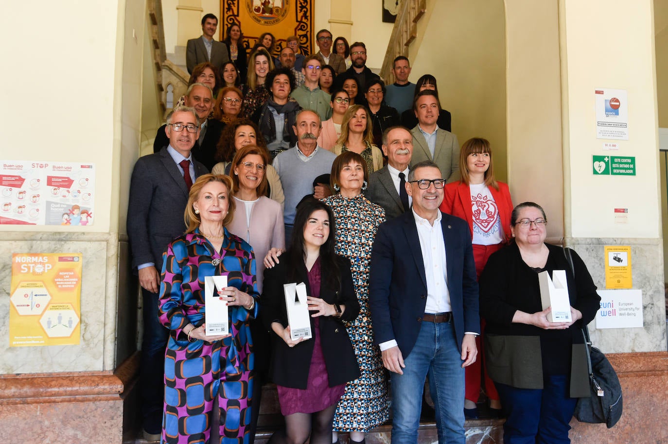 Entrega de los Distintivos de Igualdad de la UMU, en imágenes