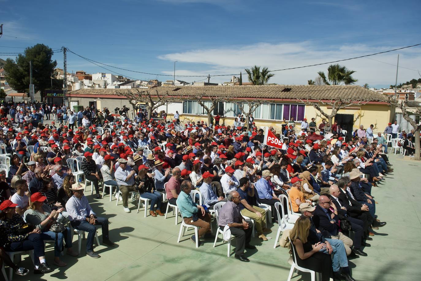 Galería: Pilar Alegría apoya la candidatura de Vélez en Calasparra
