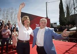 Galería: Pilar Alegría apoya la candidatura de Vélez en Calasparra