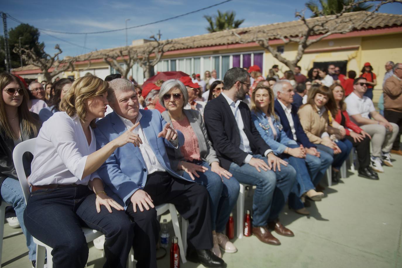 Galería: Pilar Alegría apoya la candidatura de Vélez en Calasparra