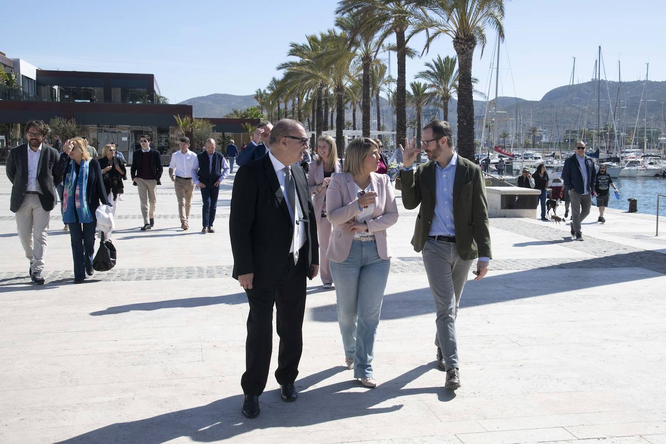 El acto del PP en Cartagena, en imágenes