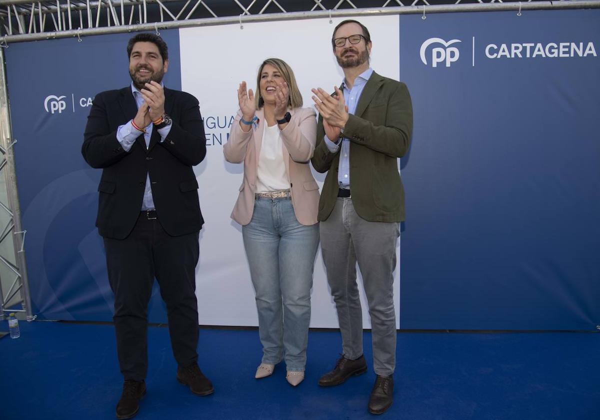 El acto del PP en Cartagena, en imágenes