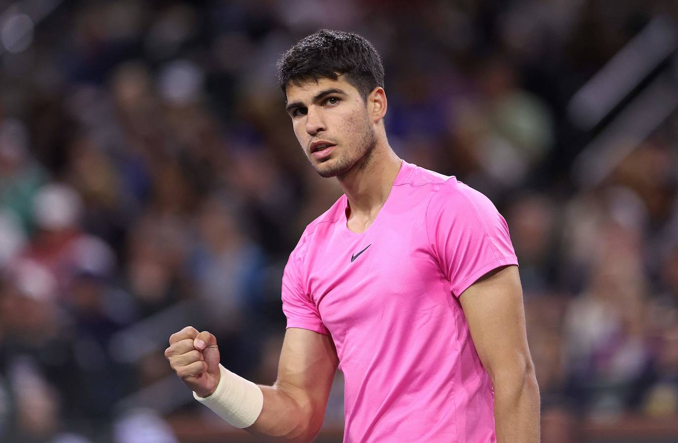 La victoria de Carlos Alcaraz en Indian Wells, en imágenes