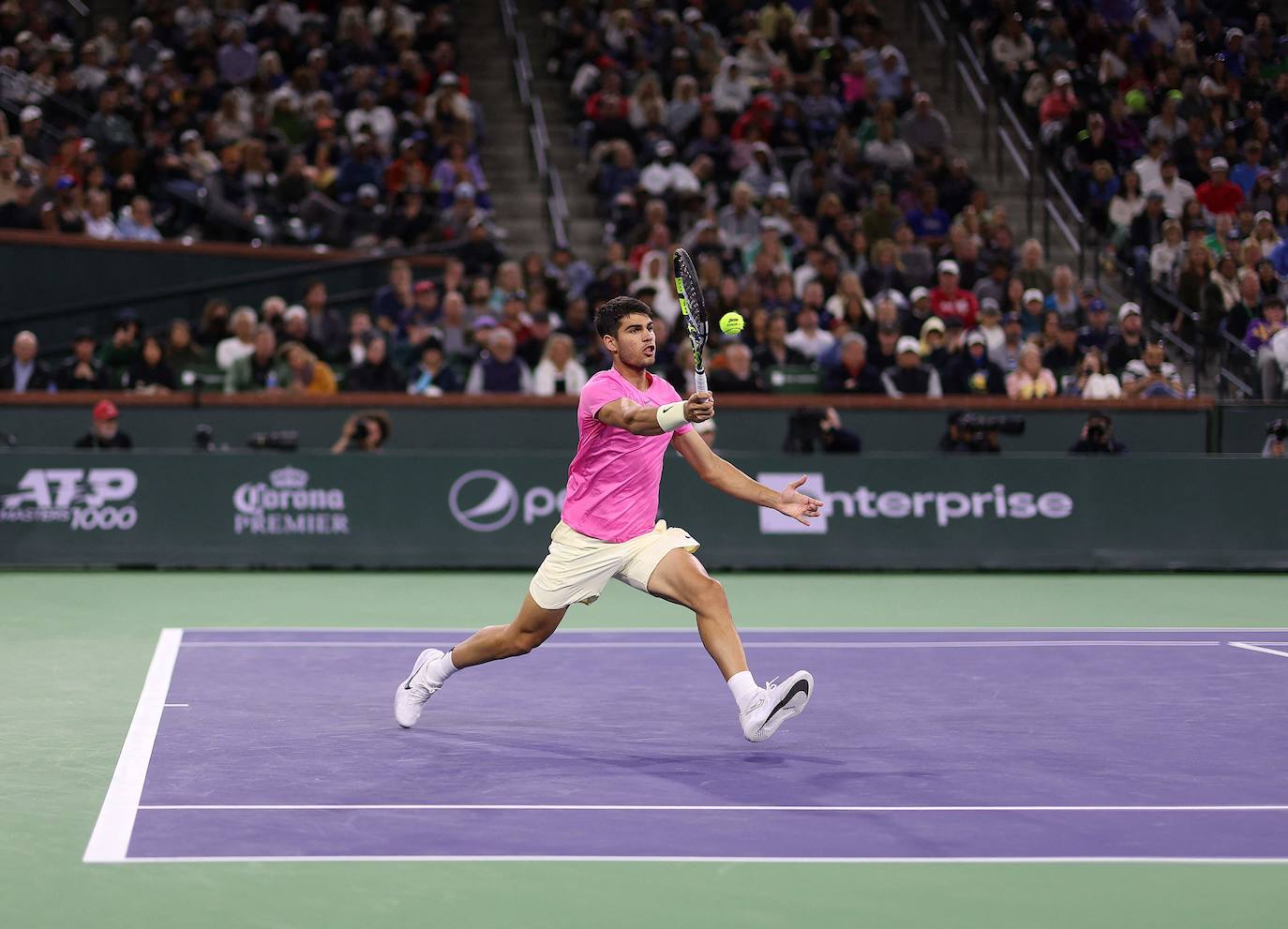 La victoria de Carlos Alcaraz en Indian Wells, en imágenes