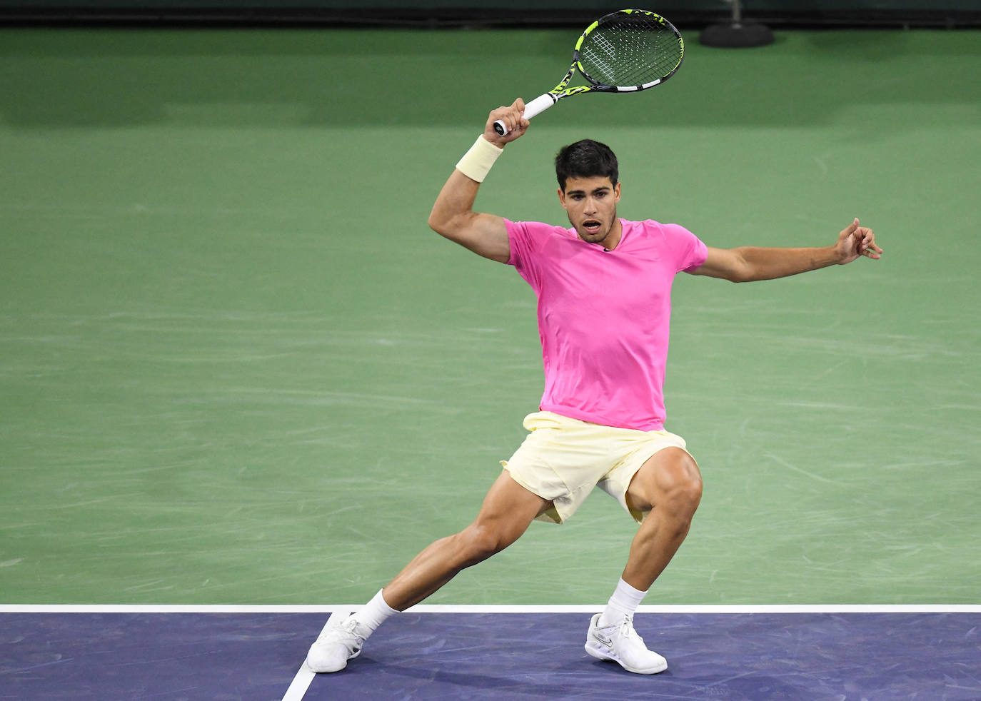 La victoria de Carlos Alcaraz en Indian Wells, en imágenes