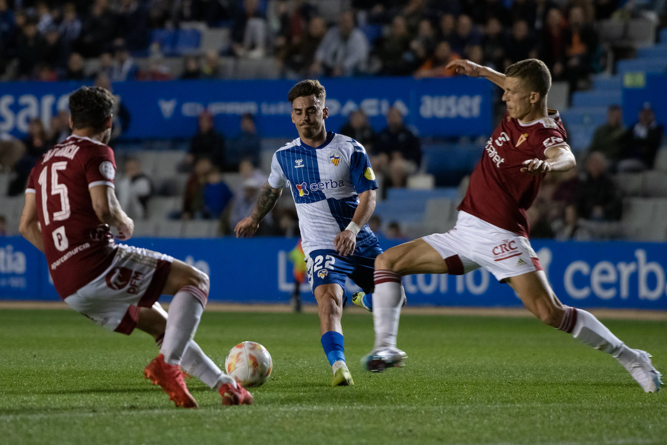 El Sabadell-Real Murcia, en imágenes