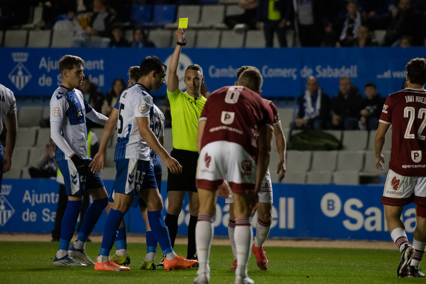 El Sabadell-Real Murcia, en imágenes