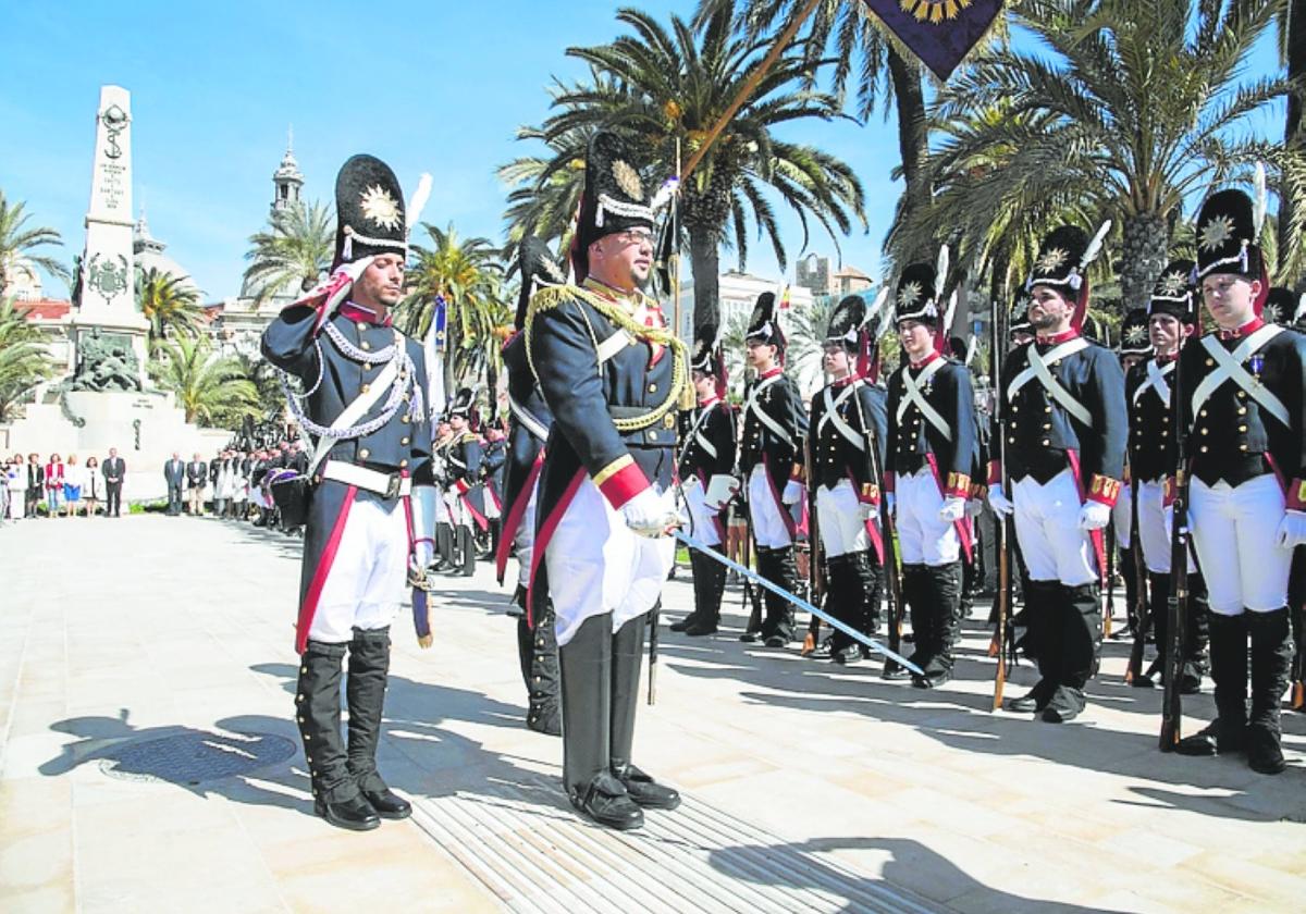Los granaderos marrajos honran la gesta del militar martín álvarez | la verdad