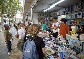 La pasada edición de la Feria del Libro de Murcia.