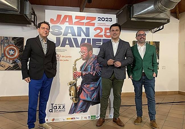 Un momento de la presentación del cartel de la próxima edición del Festival de Jazz de San Javier.
