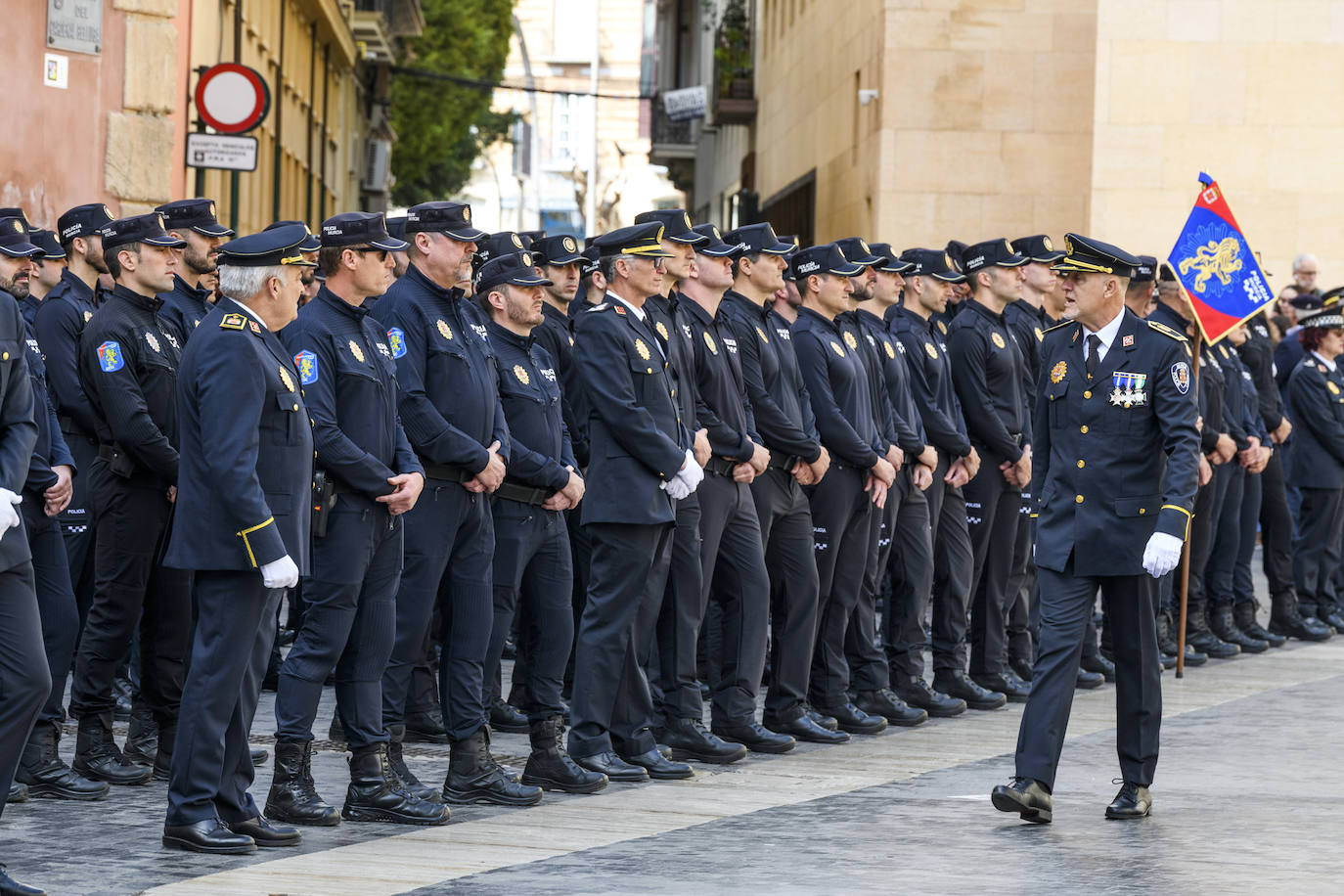 Acto del día de San Patricio de la Policía Local de Murcia 2023