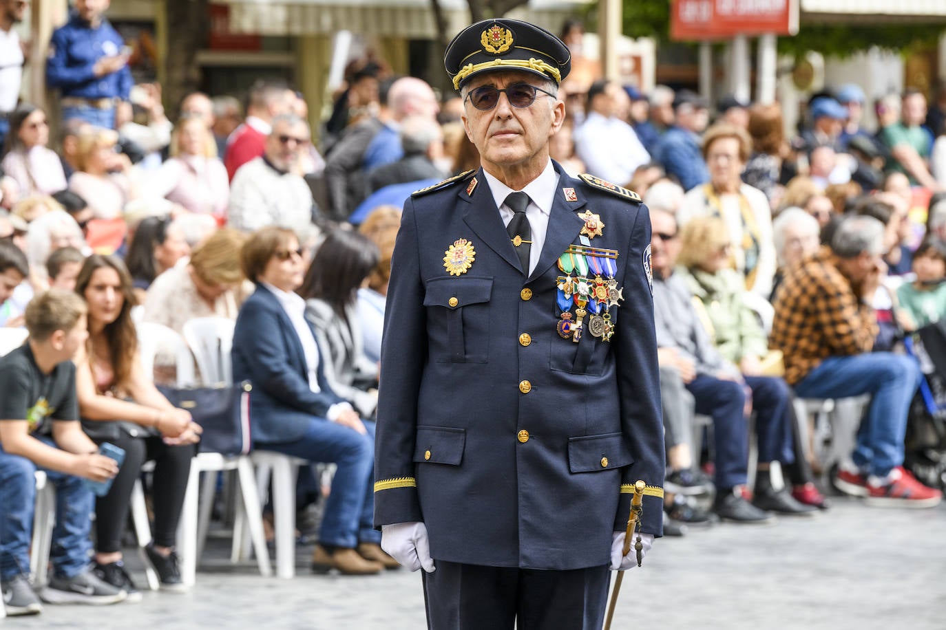 Acto del día de San Patricio de la Policía Local de Murcia 2023